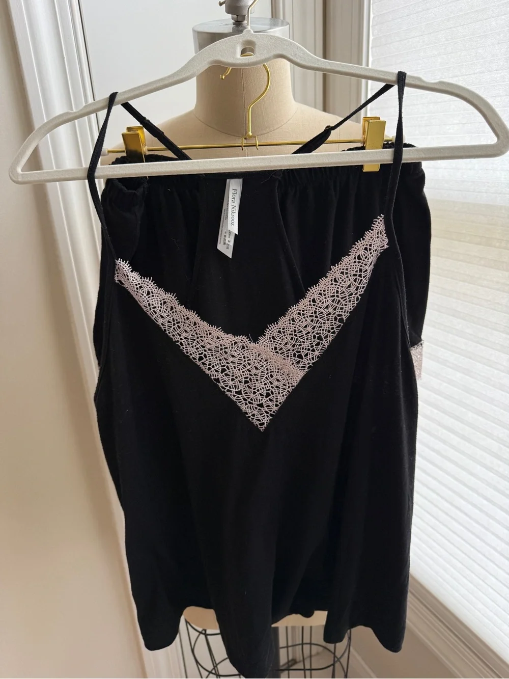 Bundle of Flora Nikrooz Pajama Sets Lace Inset with Matching Lace Detail Shorts